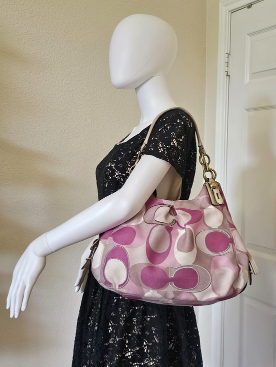 Coach | Bags | Coach Madison Op Art Handbag | Poshmark